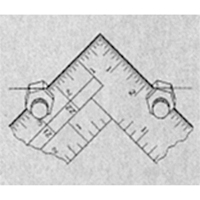 Stair Gauge Fixture Attachments for Rafter & Framing Squares Dufferin Supply