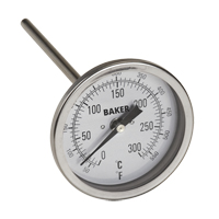 Bi-Metal Thermometers, Contact, Analogue, 50-550°F (0-260°C) Dufferin Supply