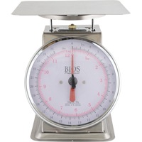 Top Loading Scale, 25 lbs. 12 kg Cap., 0.125 lbs. / 50 g Graduations Dufferin Supply