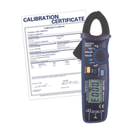 True RMS mA Clamp Meter with Calibration Certificate, AC/DC Voltage, AC/DC Current Dufferin Supply