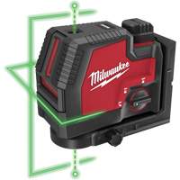 Laser vert &agrave; lignes crois&eacute;es et points daplomb rechargeable par USB Redlithium 21 Dufferin Supply