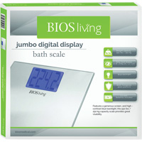 Jumbo Digital Display Scale, 550 lbs. Cap., 0.2 lbs. / 0.1 kg Graduations Dufferin Supply