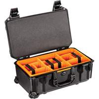 Vault Rolling Case with Padded Dividers, Hard Case Dufferin Supply