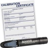 Refractometer with ISO Certificate, Analogue (Sight Glass), Brix IC781 | Dufferin Supply