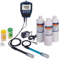 Trousse de pH/mV-m&egrave;tre R3525 avec &eacute;lectrode de potentiel redox, solution de pH/conductivit&eacute; et adaptateur de courant Dufferin Supply