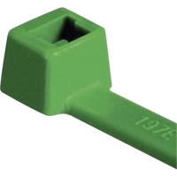 Attaches pour c&acirc;ble PA66 homologu&eacute;es UL, Longueur 4", R&eacute;sistance &agrave; la traction 18 lb, Vert Dufferin Supply
