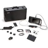 Videoscope Kit with 2-Way Articulation 4.5 mm × 1 m Long Camera Probe, 7" Display, 1024 x 600 pixels Dufferin Supply