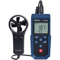 Vane Thermo-Anemometer with Air Volume, Data Logging, 0.4 - 30 m/sec Air Velocity Range Dufferin Supply