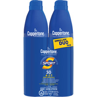 Sport&reg; Water Resistant Sunscreen, SPF 30, Aerosol Dufferin Supply