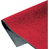 Tapis ColorStar, Essuie-pieds, 3' x 5' x 3/8", Rouge/noir Dufferin Supply