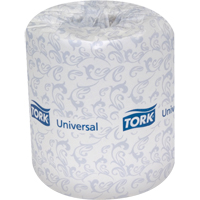 Papier hygi&eacute;nique universel, 2 Pli, 500 Feuilles/Rouleu, Longueur 156,25', Blanc Dufferin Supply