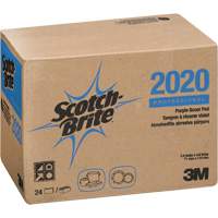 Tampons &agrave; r&eacute;curer pourpreScotch-Brite Mauve, 4-1/2" lo x 2-4/5" la Dufferin Supply