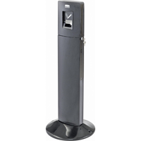 Metropolitan Smokers' Station, Free-Standing, Stainless Steel, 1.6 US gal. Capacity, 42-4/5" Height Dufferin Supply