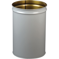 Cease-Fire&reg; Grey Smoking Receptacle Drum Dufferin Supply
