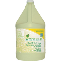 Savon pour les mains et le corps, Liquide, 4 L, Sans parfum Dufferin Supply