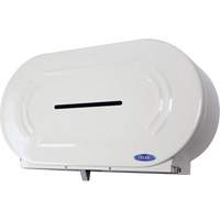 Twin Jumbo Toilet Paper Dispenser, Multiple Roll Capacity Dufferin Supply