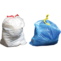 Sure-Tie&reg; Garbage Bags, Strong, 33" W x 38" L, 0.9 mils, Clear, 121.13 L (32 Gal.) Capacity Dufferin Supply