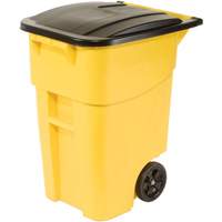 Contenant roulant BRUTE, Bord de rue, Plastique, 50 gal. US Dufferin Supply