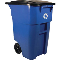 Contenant roulant BRUTE, De bureau, Plastique, 50 gal. US Dufferin Supply