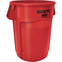 Round Brute&reg; Containers, Polyethylene, 32 US gal. Dufferin Supply