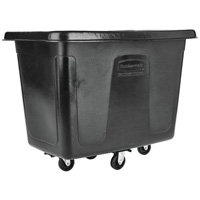 Chariot conteneur de vrac, Poly&eacute;thyl&egrave;ne, 42-13/16" lo x 28" la x 33" h, Volume 12 pi³, Capacit&eacute; 400 lb Dufferin Supply
