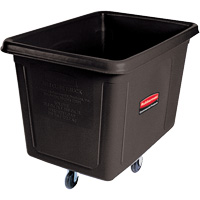 Chariot conteneur de vrac, Poly&eacute;thyl&egrave;ne, 48" lo x 34-1/16" la x 36-1/2" h, Volume 20 pi³, Capacit&eacute; 600 lb Dufferin Supply