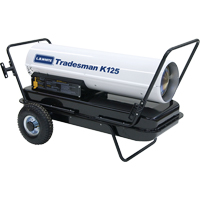 Tradesman<sup>®</sup> Forced Air Heater, Fan, Kerosene, 125,000 BTU/H JG958 | Dufferin Supply