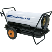 Tradesman<sup>®</sup> Forced Air Heater, Fan, Kerosene, 400,000 BTU/H JG961 | Dufferin Supply