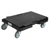 Trolley, 31-3/4" L x 20-1/2" W, 500 lbs. Cap., Rubber Wheels Dufferin Supply