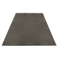 Medium-Duty Ground Protection, 4' x 8', Fiberglass/Polypropylene, Textured, Black JI363 | Dufferin Supply