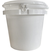 Pail with Lid, Plastic, 2.3 gal. Dufferin Supply