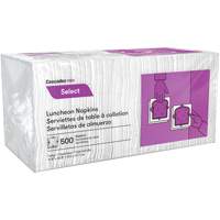 Pro Select 1/4 Fold Luncheon Napkins, 1 Ply, 12.5" x 11.5" Dufferin Supply