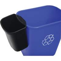 Waste Container, Deskside, Polyethylene, 4-1/4 US Qt. Dufferin Supply