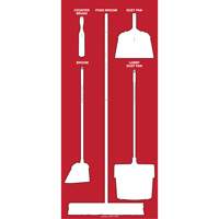 Tableau silhouett&eacute; sec Ultra Aluma-Lite (Anglais seulement) Dufferin Supply