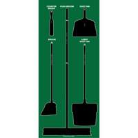 Tableau silhouett&eacute; sec Ultra Aluma-Lite (Anglais seulement) Dufferin Supply