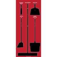 Tableau silhouett&eacute; sec Ultra Aluma-Lite (Anglais seulement) Dufferin Supply