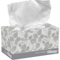 Essuie-mains Kleenex dans une boîte POP-UP*, 1 pli, 10-1/2" lo x 9" la, 120 /pqt Dufferin Supply