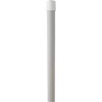 Handle, Broom/Scraper/Squeegee, White, Telescopic, 62" - 113" L Dufferin Supply
