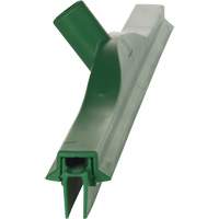 Double Blade Ultra Hygiene Squeegee, 24", Green Dufferin Supply