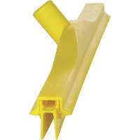Double Blade Ultra Hygiene Squeegee, 24", Yellow Dufferin Supply