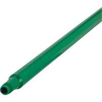 Ultra Hygiene Handle, Broom/Scraper/Squeegee, Green, Ergonomic, 59" L Dufferin Supply