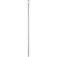 Ultra Hygiene Handle, Broom/Scraper/Squeegee, White, Ergonomic, 59" L Dufferin Supply