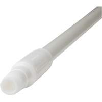 Handle, Broom/Scraper/Squeegee, White, Standard, 59" L Dufferin Supply