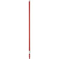 Deck Scrub Handle, Brush/Pad Holder, Red, Telescopic, 62"-113" L Dufferin Supply