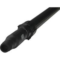 Manche de brosse pour plateforme, Brosse/Support &agrave; tampon, Noir, T&eacute;lescopique, 62"-113" lo Dufferin Supply