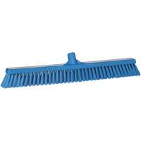 Balai-brosse &agrave; soies combin&eacute;es, Crins Cors&eacute;/Fin, 24", Polyester, Bleu Dufferin Supply