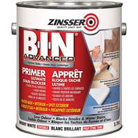 Appr&ecirc;t avanc&eacute; &agrave; base de gomme-laque synth&eacute;tique B-I-N, 3,78 L, Gallon, Blanc brillant teintable Dufferin Supply