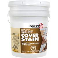 Scellant d'appr&ecirc;t &agrave; base d'huile Cover Stain, 18,9 L, Seau, Blanc Dufferin Supply
