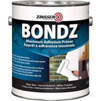 Bondz&reg; Maximum Adhesion Primer, 3.78 L, Gallon, White Dufferin Supply