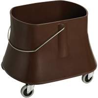 Champ Mop Bucket, 10 US Gal. (40 qt.) Capacity, Brown Dufferin Supply